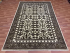 7'X10' Hand-Knotted Chobi Wool Area Rug - Ivory/Brown
