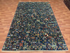 7'x10' Hand-Knotted Modern Chobi Blue/Multi Area Rug – KB Rugs