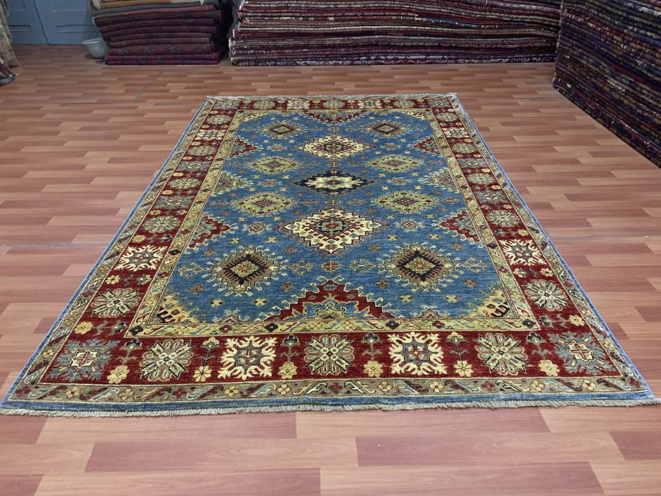 6' x 9' Kazak Ziegler Hand Knotted 100% Wool Area rug