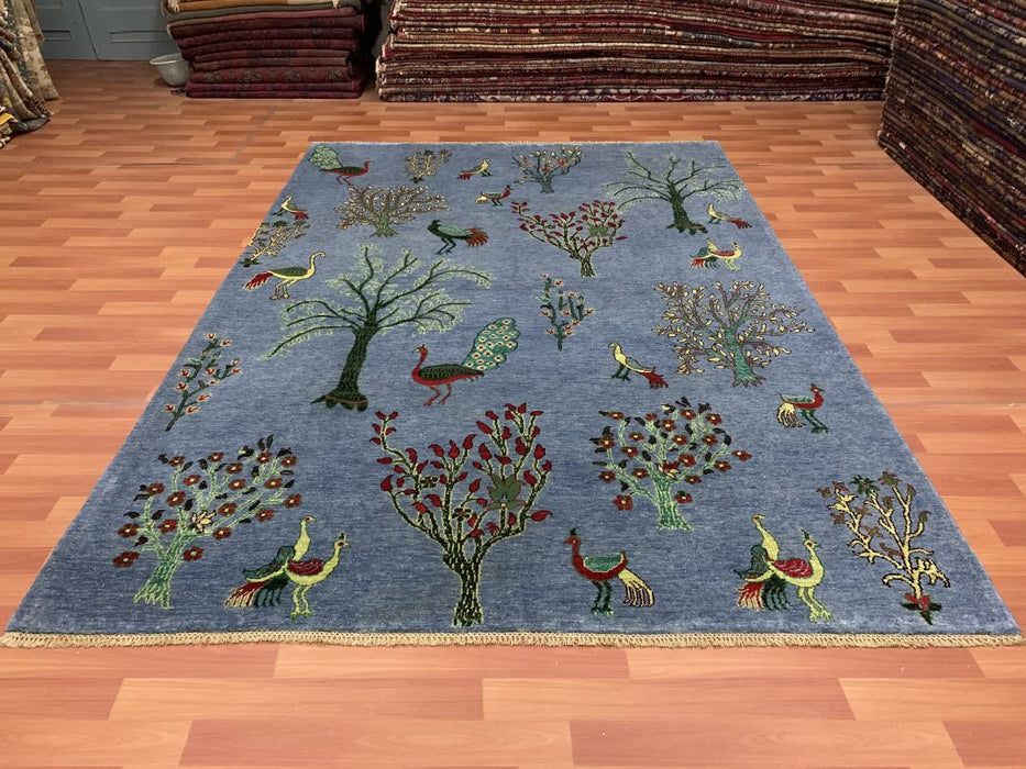 7'' x 10' Tree Of Life Ziegler Hand Knotted 100% Wool Area rug