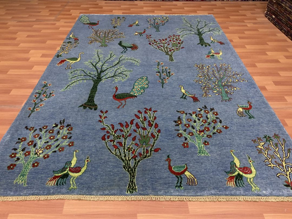7'' x 10' Tree Of Life Ziegler Hand Knotted 100% Wool Area rug