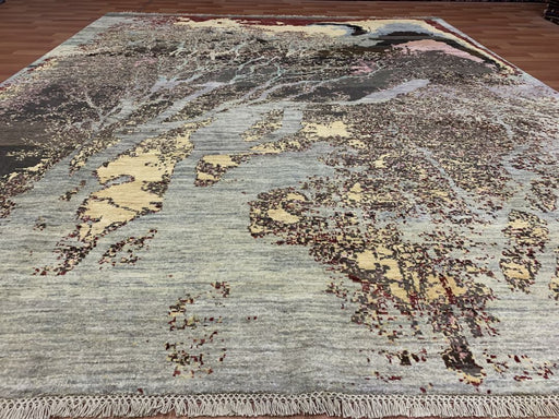 8'x10' Hand-Knotted Chobi Green/Multi Area Rug – KB Rugs