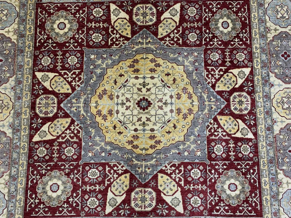 8' x 10' Mamluk Hand Knotted 100% Wool Area rug