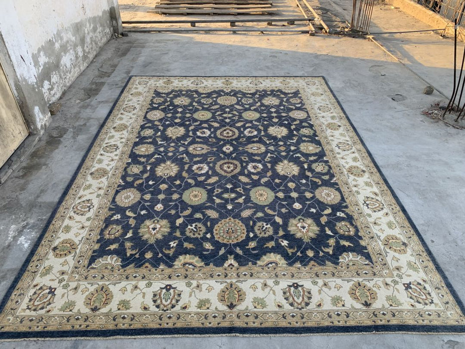 10'1"X13'11" Ziegler Hand Knotted 100% Wool Area rug