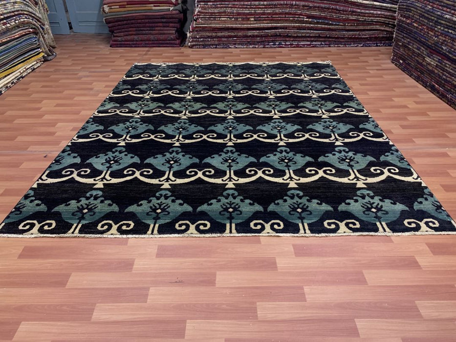 8' x 10' Tribal Ziegler Hand Knotted 100% Wool Area rug