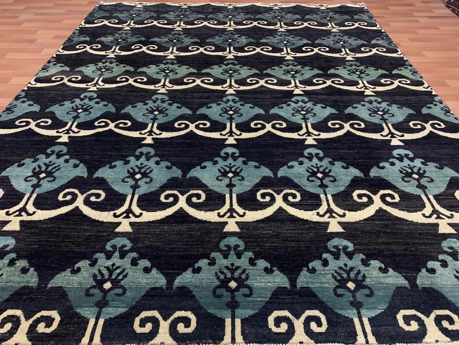8' x 10' Tribal Ziegler Hand Knotted 100% Wool Area rug