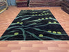 7'x10' Hand-Knotted Modern Chobi Green/Blue Area Rug – KB Rugs