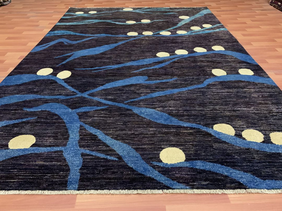 7' x 10' Modern Ziegler Hand Knotted 100% Wool Area rug