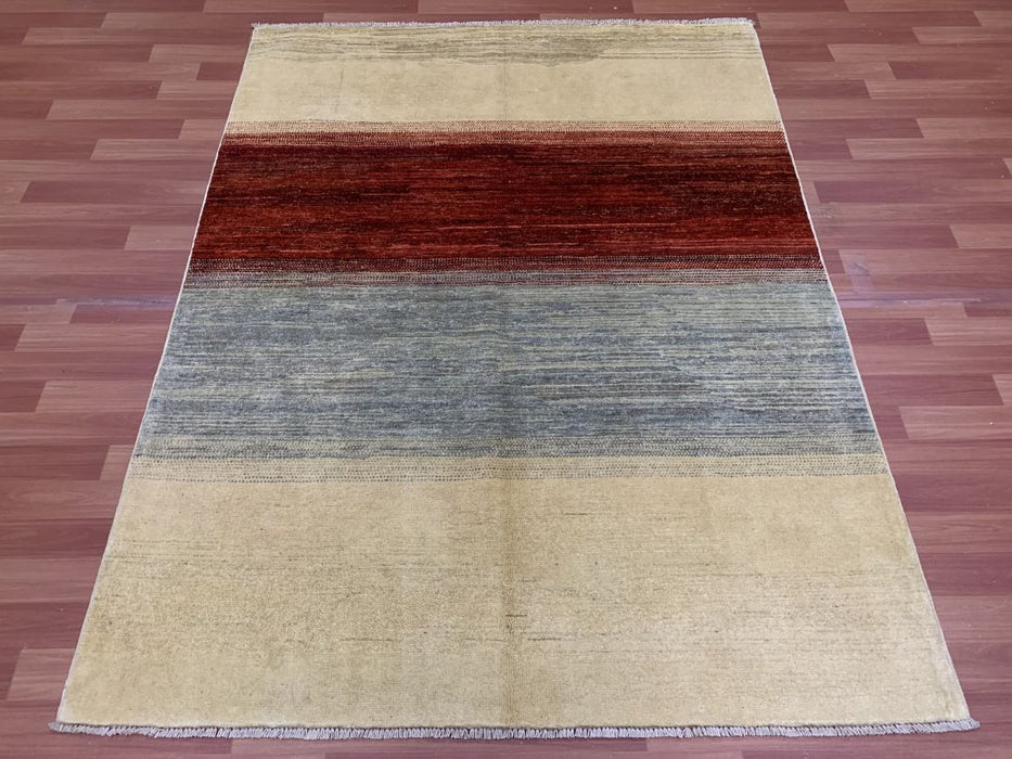 5' x 7' Modern Ziegler Hand Knotted 100% Wool Area rug