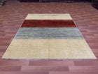 5'X8' Hand-Knotted Chobi Wool Area Rug - Beige/Multi