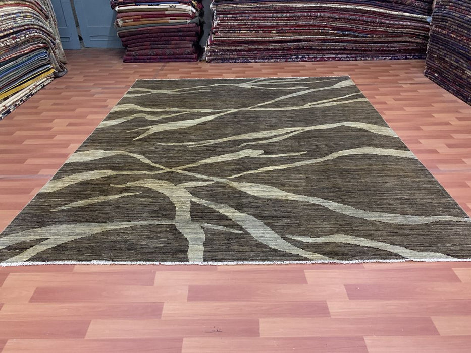 8' x 10' Modern Ziegler Hand Knotted 100% Wool Area rug