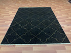 5'X8' Hand-Knotted Chobi Wool Area Rug - Brown/Golden
