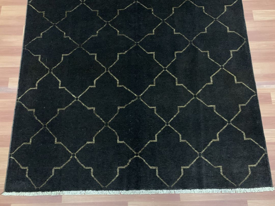 5'x8' Hand-Knotted Chobi Brown/Golden Area Rug – KB Rugs