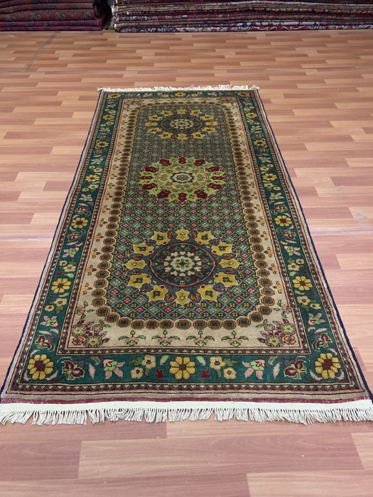 3' x 7' Ziegler Hand Knotted Runner 100% Wool Area rug
