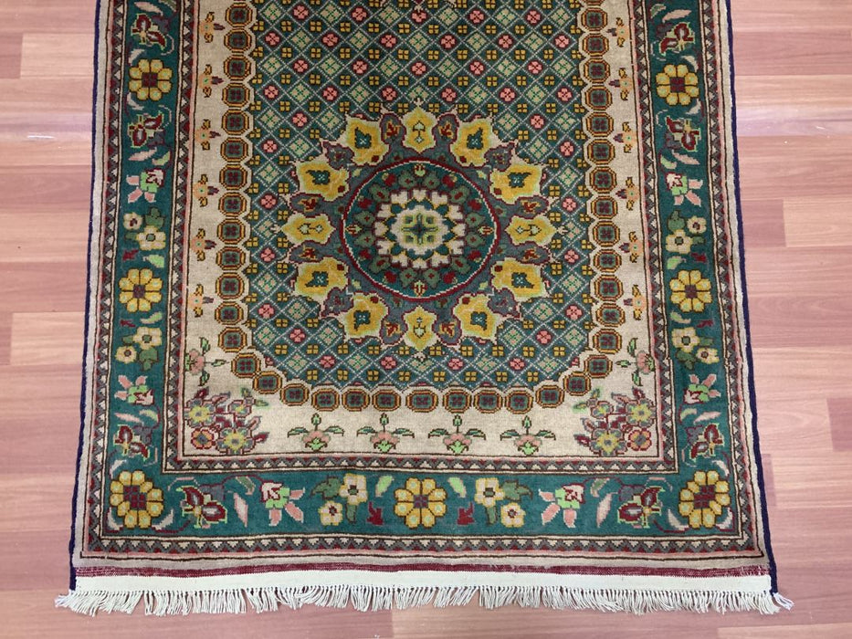 3' x 7' Ziegler Hand Knotted Runner 100% Wool Area rug