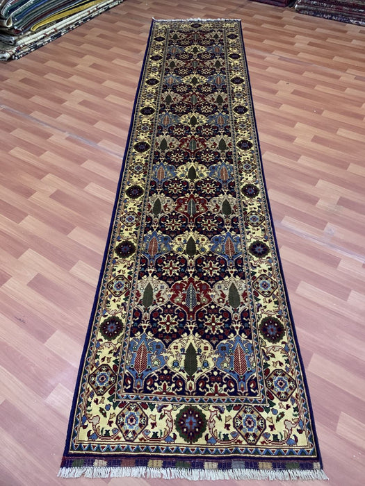 3' x 13' Ziegler Hand Knotted Runner 100% Wool Area rug