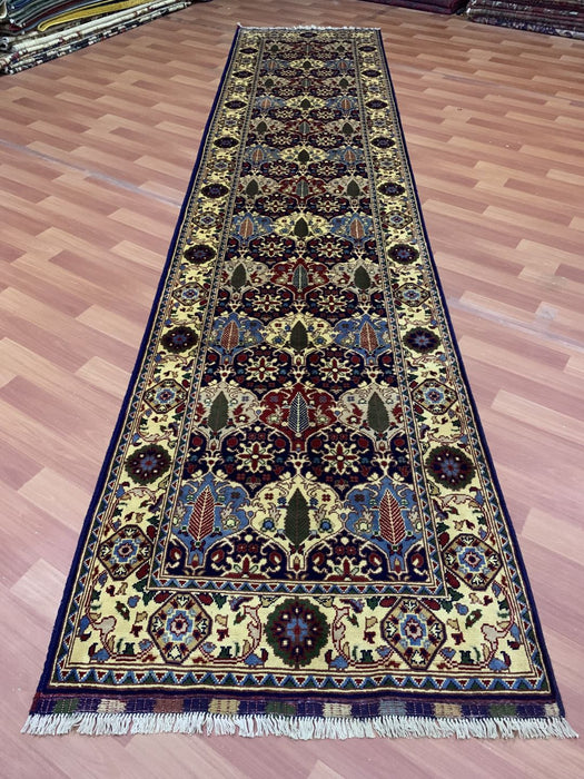 3' x 13' Ziegler Hand Knotted Runner 100% Wool Area rug
