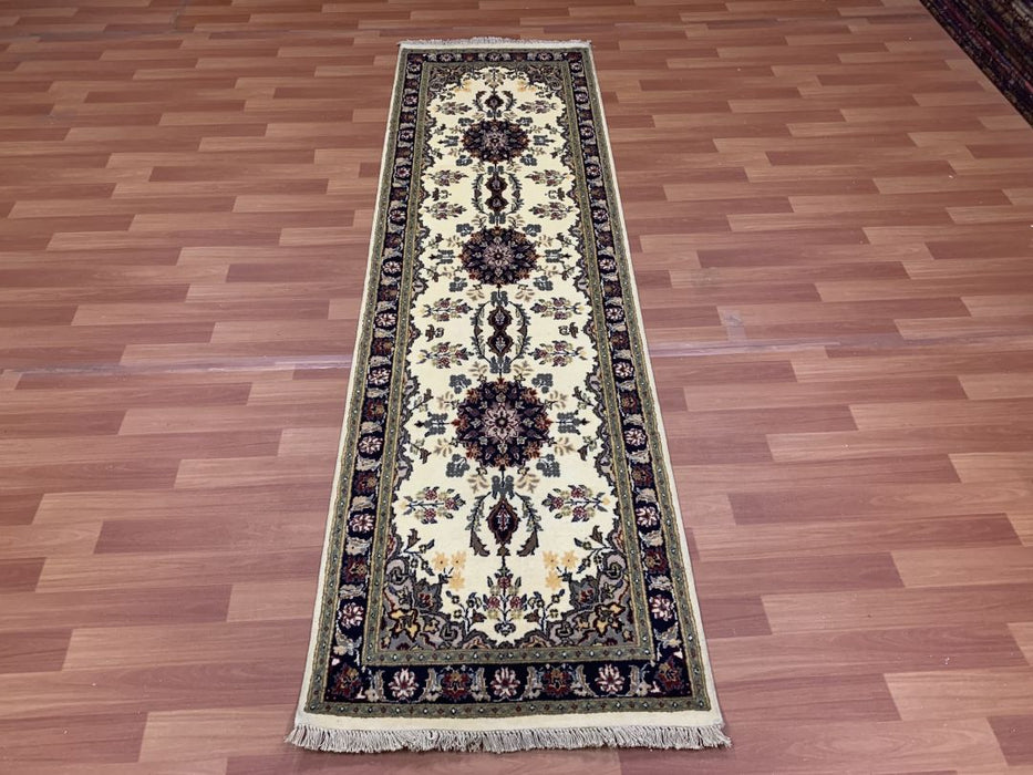 3' x 9' Hand Knotted  Runner 100% Wool Area rug