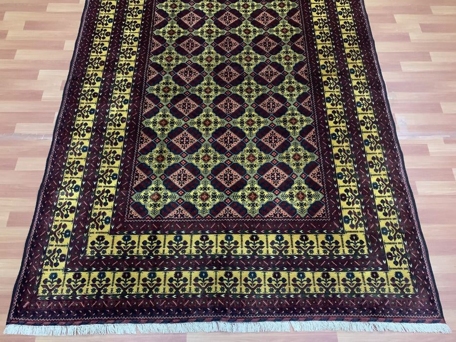 6' x 9' Tribal Knotted 100% Wool Area rug
