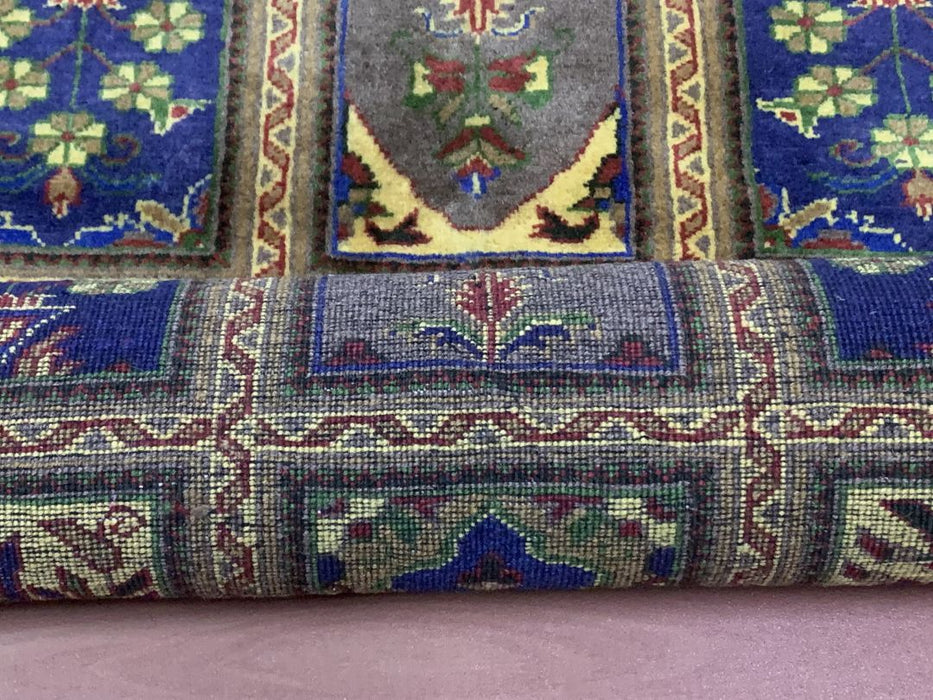 7'x10' Hand-Knotted Four Season Blue/Beige Area Rug – KB Rugs