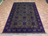 7'x10' Hand-Knotted Tribal Bukhara Multi/Blue Area Rug – KB Rugs