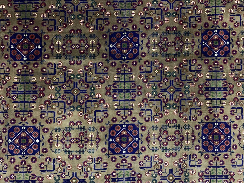 7'x10' Hand-Knotted Tribal Bukhara Multi/Blue Area Rug – KB Rugs