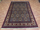 7' x 10' Tribal Hand Knotted 100% Wool Area rug