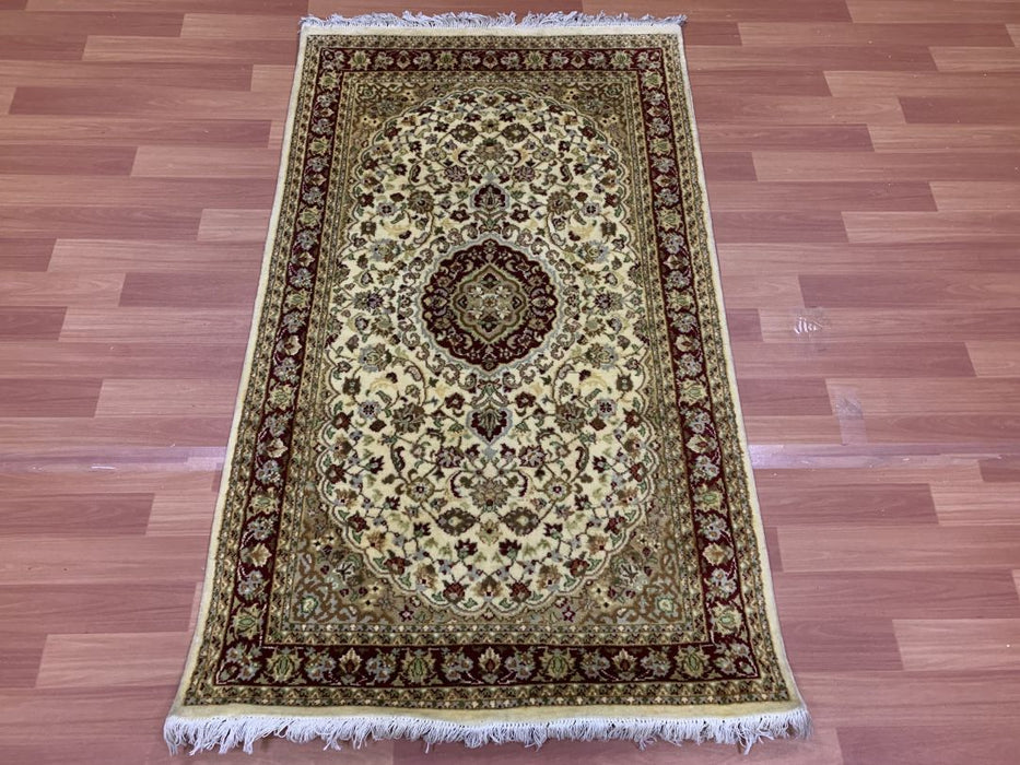 3' x 5' Hand Knotted 100% Wool Area rug