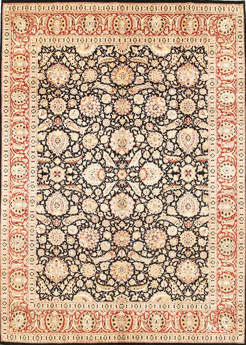 9'0X12’0 Hand Knotted 100% Wool & Silk Area rug