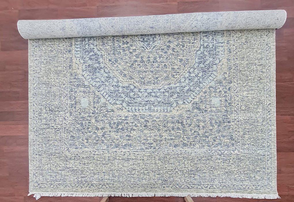 8'X10' Modern Hand Knotted 100% Wool Area rug