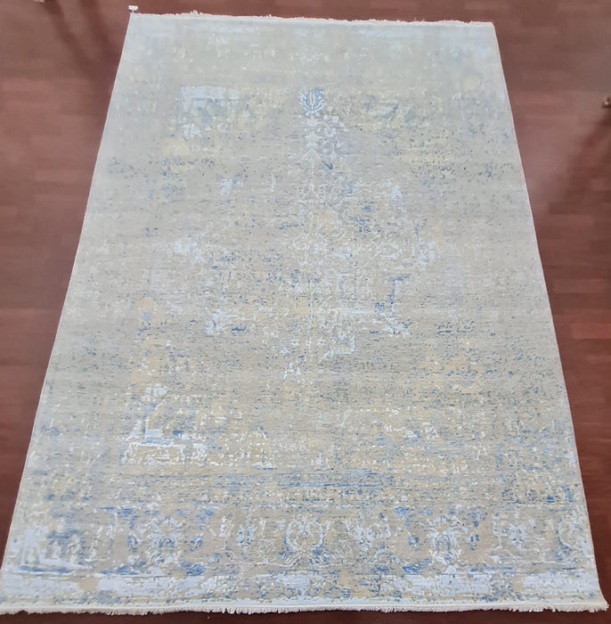 10'X14' Modern Hand Knotted 100% Wool Area rug