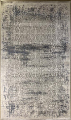 5'X8' World of Luxury Natural Fiber High-End Area Rug- Grey/Multi (Power-Loomed)