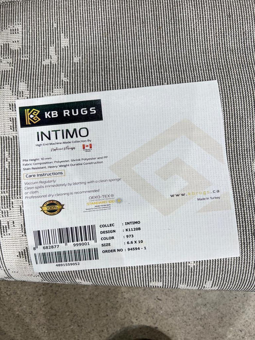 9'x12' INTIMO High-Graded Polyester Machine Made Area Rug