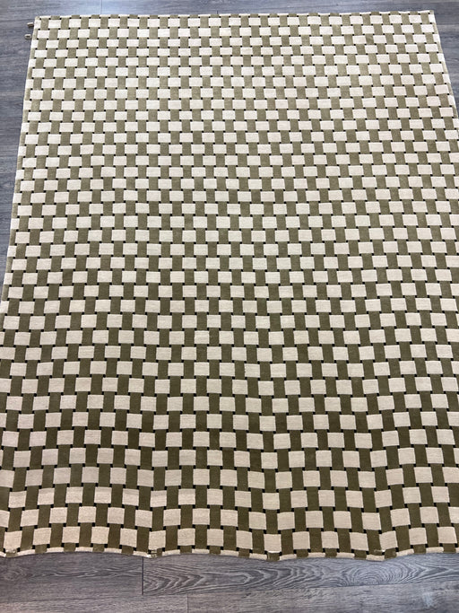 8'x10' Hand-Knotted Nepali Green/Cream Area Rug – KB Rugs