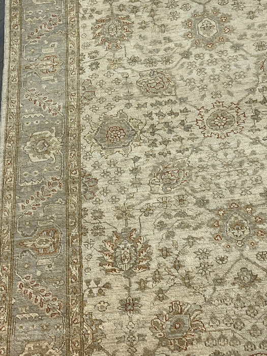 6'x9' Hand-Knotted Chobi Beige/Grey Area Rug – KB Rugs