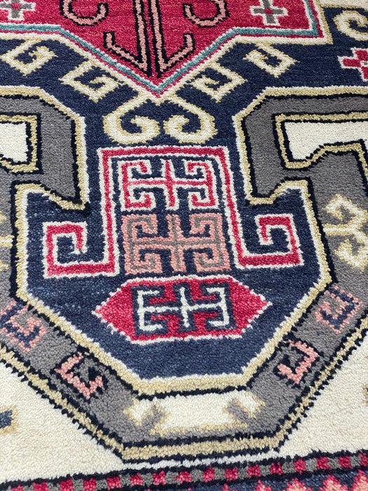5.7X8.0 Serapi Hand Knotted 100% Wool Area rug