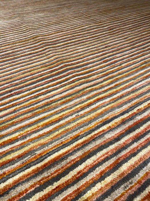 5'x8' Hand-Knotted Gebba Orange/Multi Area Rug – KB Rugs