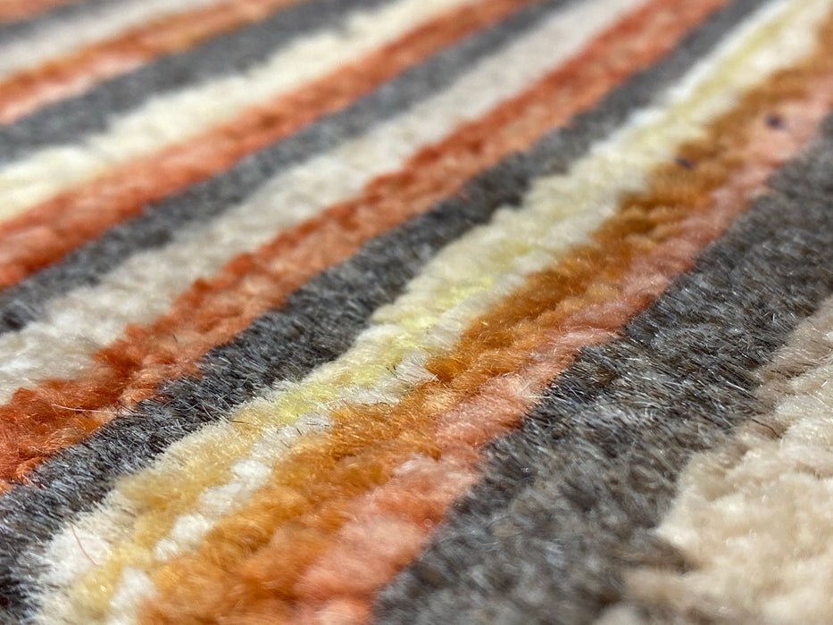 5'x8' Hand-Knotted Gebba Orange/Multi Area Rug – KB Rugs