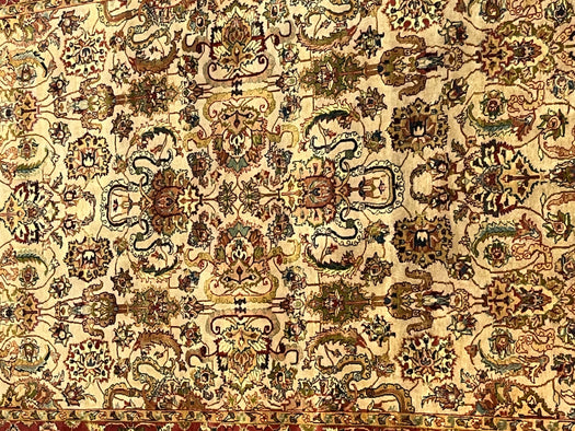 6x9’3 herbal wash 100% wool area rug