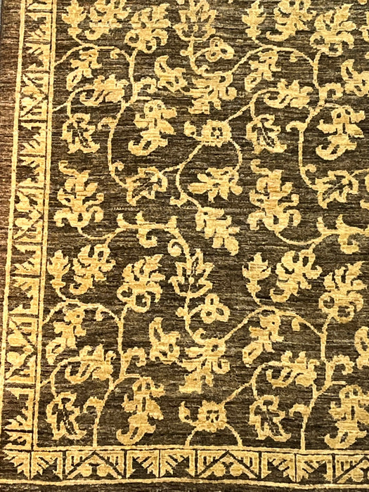 6'x9' Hand-Knotted Chobi Beige/Brown Area Rug – KB Rugs