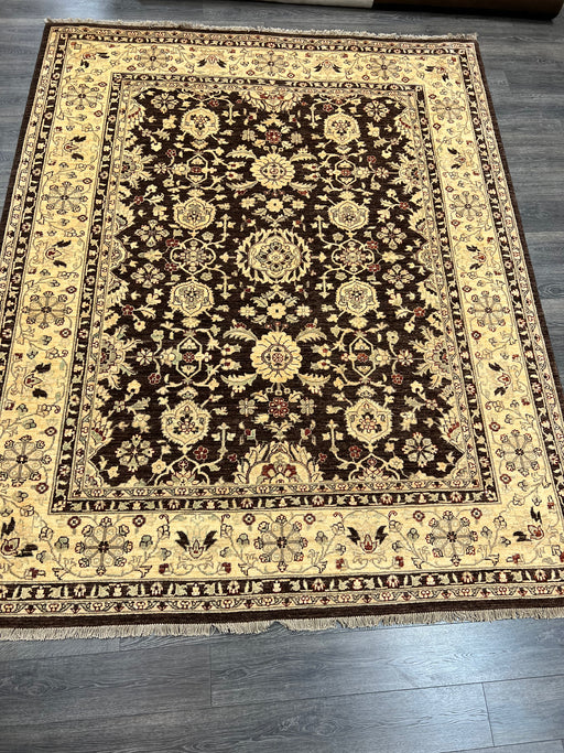 8'x10' Hand-Knotted Chobi Beige/Brown Area Rug – KB Rugs