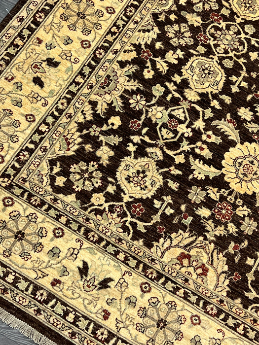 8'x10' Hand-Knotted Chobi Beige/Brown Area Rug – KB Rugs