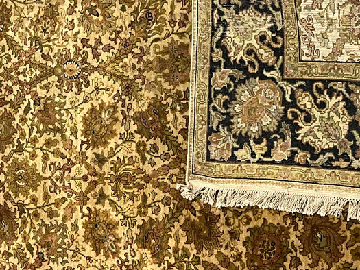 6'x9' Hand-Knotted Herbal Wash Beige/Multi Area Rug – KB Rugs