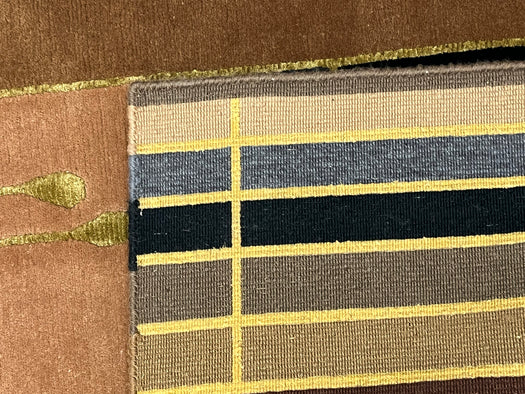 4'X6'2" Nepali Silk & Wool Area rug