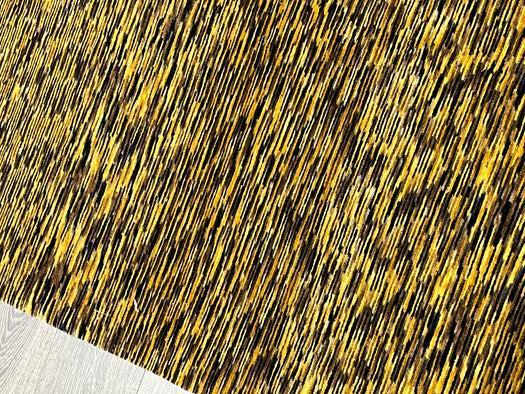 4'x6' Hand-Knotted Nepali Yellow/Black Area Rug – KB Rugs