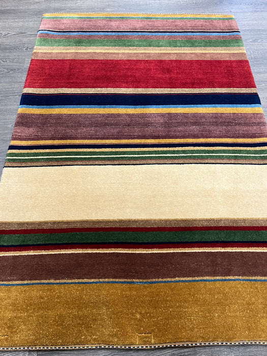 4'x6' Hand-Knotted Nepali Multi Area Rug – KB Rugs