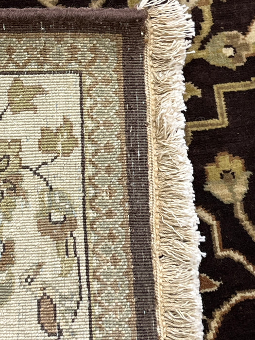 4'1"X6'1" Herbal wash Wool Area rug