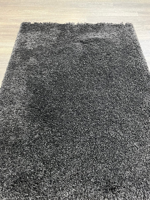 4'X5'9" Shaggy machine Polypropylene Area rug