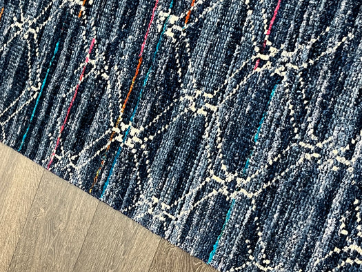 4'x6' Hand-Knotted Nepali Blue/Multi Area Rug – KB Rugs