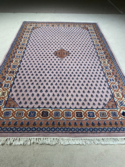 Indo persian 4’X6’ Hand knotted area rug
